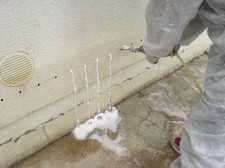 Humidité maison -traitement de l'humidité par injection